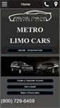 Mobile Screenshot of detroitmetroairportlimo.com