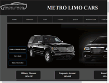 Tablet Screenshot of detroitmetroairportlimo.com